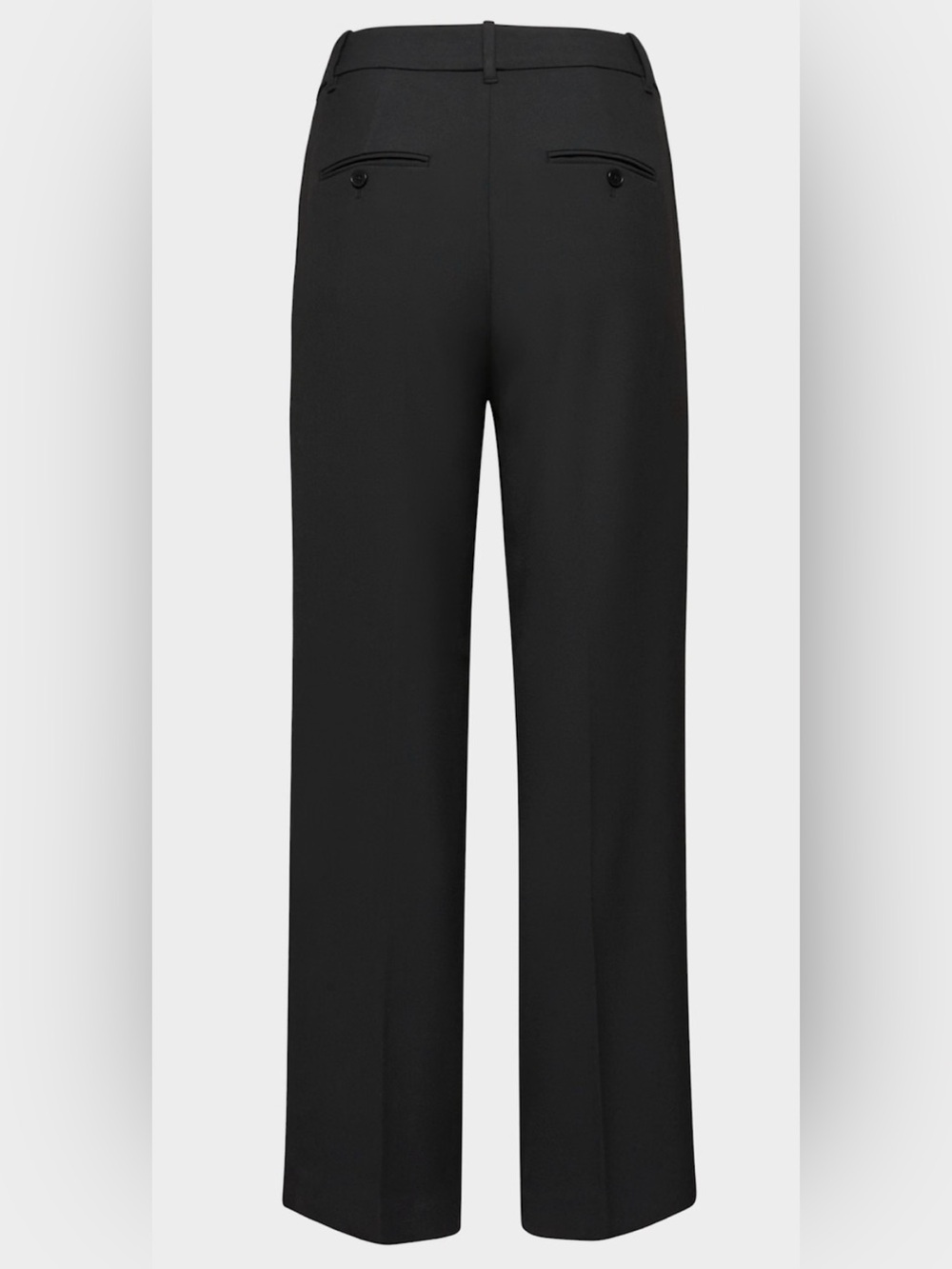 ARITZIA EFFORTLESS Black Wide-Leg Dress Pants